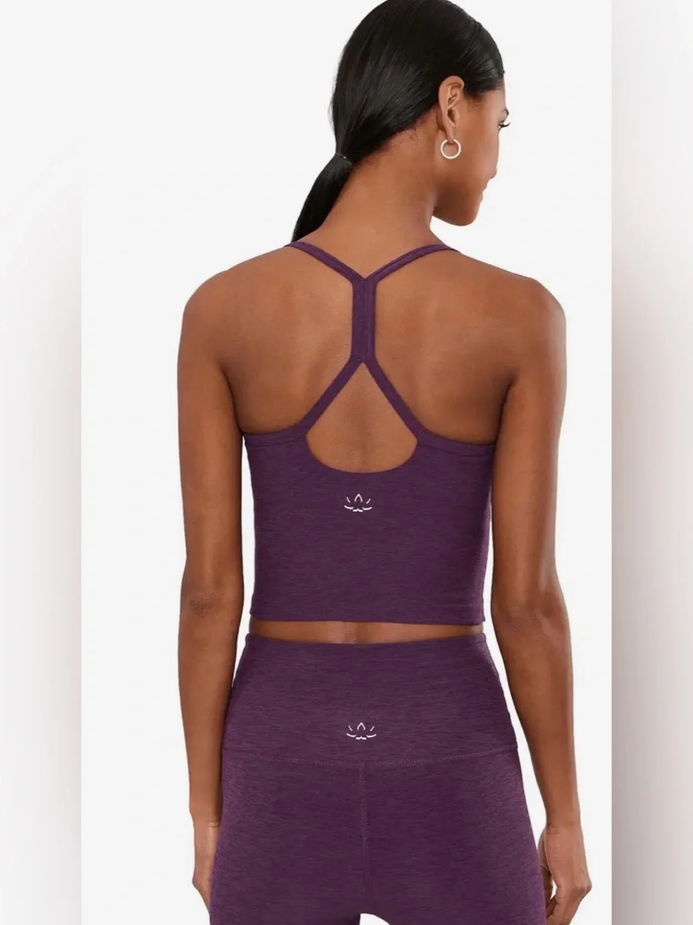 Beyond Yoga Spacedye Matching Set~Midi High Waisted+Cropped Tank💜